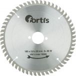 ŽAGA KROŽNA 190X2,8X30MM Z56AT FORTIS