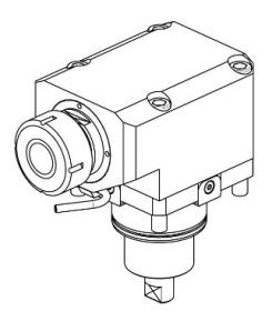 DRŽALO GNANEGA ORODJA AKSIALNO BMT75 ER40 EC i=1:1, n(max)=6.000[min-1],T(max)=100[Nm]