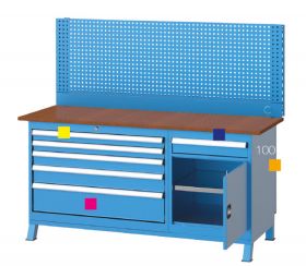 MIZA DELOVNA z OMARICO in PREDALI s PANOJEM KOCEL