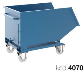 VOZIČEK ZA ODREZKE 1000X600X760 RAL9005 ČRN