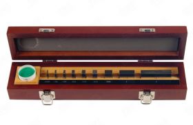 MERILA KONČNA ZA KONTROLO MIKROMETROV 10 DELNA JEKLO S TOVARNIŠKIM CERTIFIKATOM