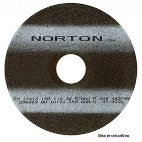 REZALKA 125x1x20 57A60PB25 41 NORTON