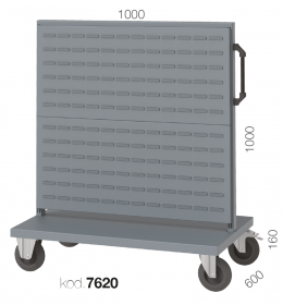 STOJALO MOBILNO ZA OROŽJE 1000X600X1160