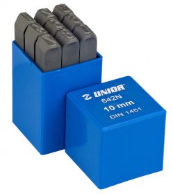 GARNITURA ŽIGOSNIH TOČKAL S ŠTEVILKAMI 8MM 642NPB