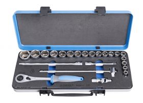 KLJUČI NASADNI 1/2" 10-32 23-DEL.GRT.U190BI UNIOR