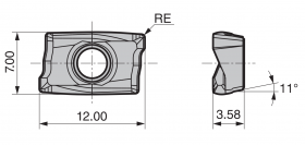 AXMT 06 ACP300 REZKALNA PLOŠČICA SUMITOMO