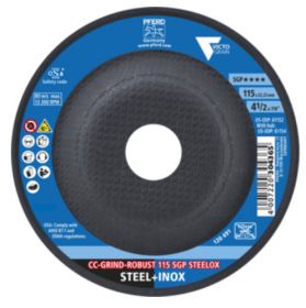 DISK BRUSNI 115 SGP CC-GRIND-ROBUST STEELOX