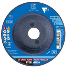 DISK BRUSNI 125 SGP CC-GRIND-ROBUST STEELOX
