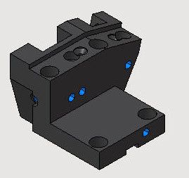 DRŽALO ZA ZUNANJE STRUŽENJE DESNO DVOJNO 20X20[MM, BMT55