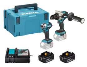 Set LXT-DHP492, DTD173, DC18RC, BL1850Bx2, Makpac