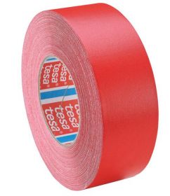 Fabric adhesive tape 4651 plastic-coatedx50m red tesa