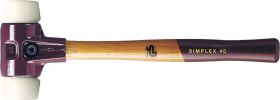 Soft-faced hammer SIMPLEX Nylon HALDER