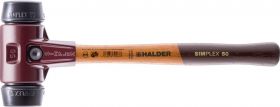 Soft-faced hammer SIMPLEX Rubber HALDER
