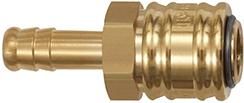 Quick release coupling Brass nominal width Nozzle hose inside Ø6mm RIEGLER