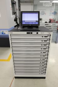 OMARA ORODNA LDC 717X717X1000 12x75mm PREDAL RAL7035