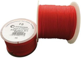 Bricklayer's cord, polyethylenex50m red OVERMANN