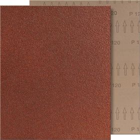 Abrasive fabric 230x280mm K40 brown FORMAT