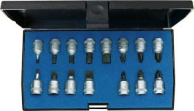 KLJUČI NASADNI 1/4" GRT IN-IS-PH-PZ/15 KOS GEDORE