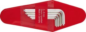 KLJUČI IMBUS GRT 3-8MM/5 KOS S ČEPOM KRATKI