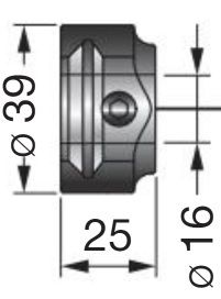 P20.30 DRŽALO FINOSTRUŽNEGA NOŽA D´ANDREA