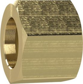 Union nut brass hex. G for nozzle hose inside Ø 4/6mm RIEGLER