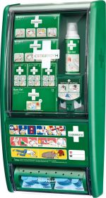 Prva pomoč in kurilna postaja vključno z vsebino