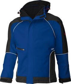 Jakna softshell WALTER kraljevsko modro-CRNA