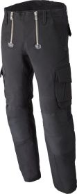 Hlače Guild SEBASTIAN platno in Cordura črne
