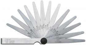 ŠABLONA ZA DEBELINO VZMETNO JEKLO FORMAT