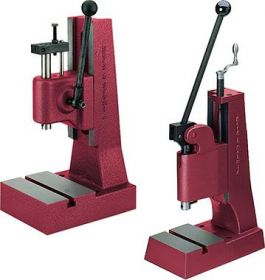 Hand-lever press with gear rack 150kp Berg + Schmid Pressentechnik