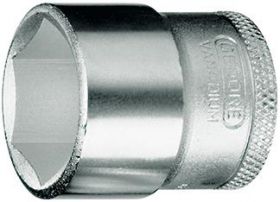 Socket wrench insert hex. 3/8" GEDORE