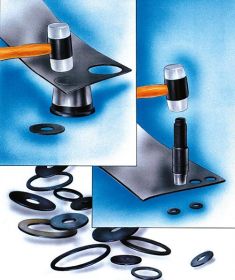 Hole punch set straight 3-20mm PEDDINGHAUS