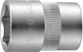 Socket wrench insert hex. 1/4" FORMAT