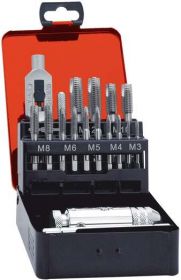 SVEDRI NAVOJNI ROČNI GRT M3-M12 HSS DIN352 FORMAT