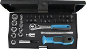 KLJUČI NASADNI 1/4" GRT 37 KOS GEDORE