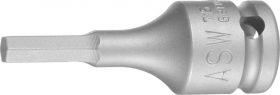 Power Screwdriver bit 3/8" recessed hexagon ASW