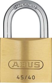 Brass padlock No.45 ABUS