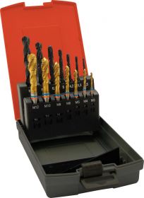 SVEDRI NAVOJNI STROJNI GRT M3-M12 C DIN376 HSSE-PM TIN TANDEM FORMAT