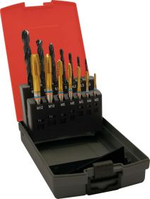 SVEDRI NAVOJNI STROJNI GRT M3-M12 B HSSE-PM TIN TANDEM FORMAT