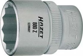 Socket wrench insert bi-hex. 3/8" HAZET