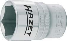 Socket wrench insert hex. 1/2" HAZET