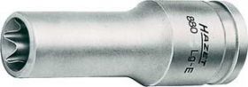 Socket wrench insert 3/8" E8x65mm HAZET