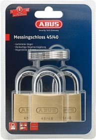 Brass padlock Twins SB ABUS