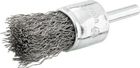 End brush steel wavy set 6mm 10x20x0.3mm FORMAT