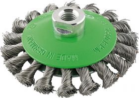 ŠČETKA IZBOČENA  115 0,35 M14 SUKANA INOX FORMAT