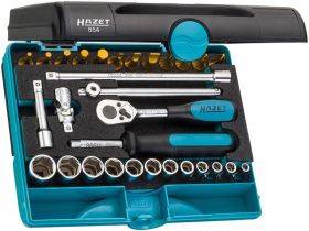 KLJUČI NASADNI 1/4" GRT 30 KOS HAZET