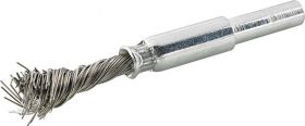 End brush stainless knotted 6mm 26x0.25mm FORMAT