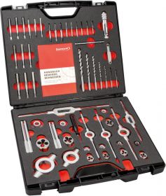 SVEDRI NAVOJNI ROČNI GRT M3-M12 + NAV.ČELJ.+ SVEDRI  HSS FORMAT