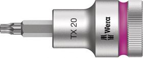 Screwdriver bit 1/2" with holding function T20x60mm Wera