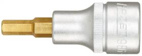 Screwdriver bit 1/2" recessed hexagon 52mm HAZET